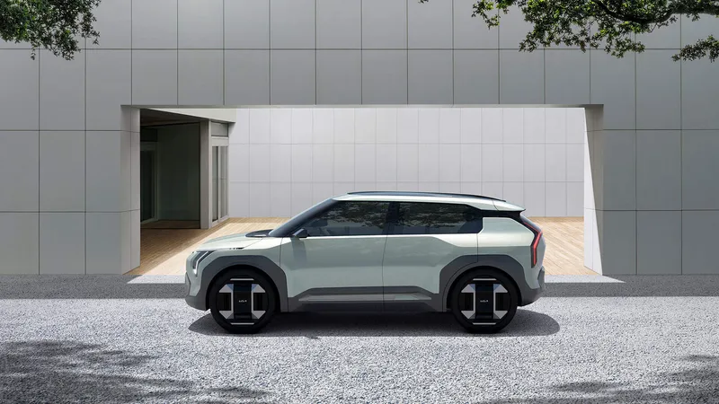 Véhicule Kia EV3 - Grande autonomie